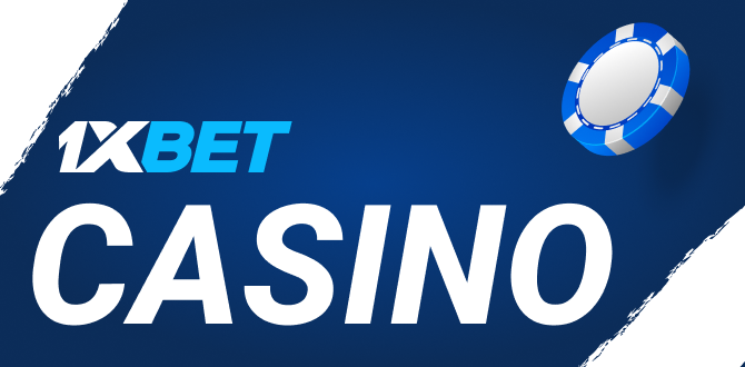 What games are available in the online1xBet casino?